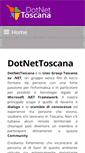 Mobile Screenshot of dotnettoscana.org