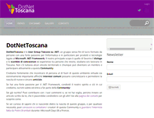 Tablet Screenshot of dotnettoscana.org